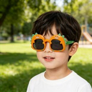 2026 New Model Children's Dinosaur Sunglasses, High-Definition Sun Protection Sunglasses, Baby Uv Protection Sunshade Glasses