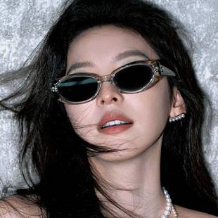 Xiaohongshu Bestseller Gm Cat-Eye Sunglasses Dad Sunglasses for Women, High-End, Slimming, Ultra-Light, Anti-Uv Sunshade Glasses