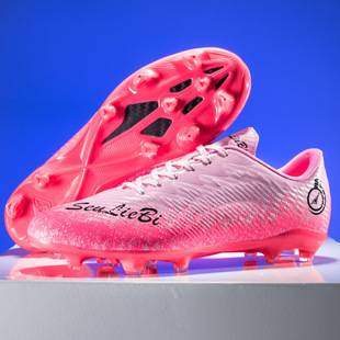 Cross-Border Amazon Football Shoes Ag Long Spike Football Shoes for Teenagers, Students, Adults, and Children, Outdoor Grass Training Shoes