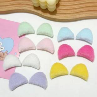 Cute Double-Sided Plush Cat Ears DIY Kidsren's Hairpin Bar Toy Doll Headband Hair Accessories Plush Accessories Wholesale