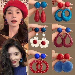 Fragrant Noblewoman~High-End Vintage Gold Flower Earrings for Women, Light Luxury Niche Tassel Earrings, Banquet Bridal Ear Accessories