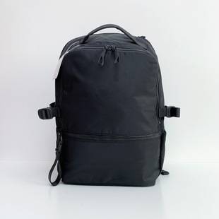 LuLu Bag New 22L New Crew Backpack Waterproof Double-Shoulder Bag with Wide Shoulder Straps and Curved Straps, Laptop Bag, School Bag