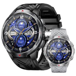 Cross-Border Kt88 Smart Watch with Bluetooth Calling, Flashlight, Heart Rate, Blood Oxygen Monitor, Pedometer, Multi-Functional Outdoor Watch Wholesale
