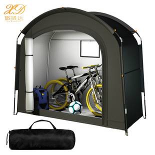 Cross-Border New Outdoor Large Space Storage Tent Weatherproof and Insect-Proof Portable Outdoor Storage Bicycle Tent