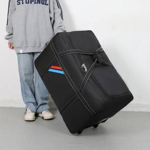 Large Capacity Portable Durable Wheel Bag Multifunctional Luggage Bag Home Travel Quilt Portable Storage Bag