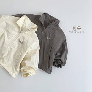 Casual Style Children's Coat Autumn New Men's and Women's Baby Korean Jacket Children's Retro Japanese Fashionable Children's Top