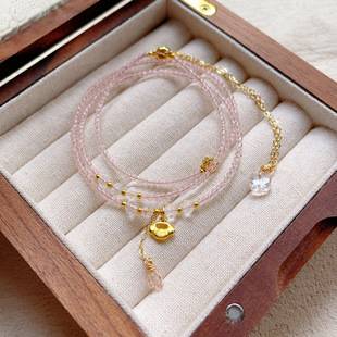Wholesale New Goods, Cut Flour Spindle, Cut Surface Bracelet, Three-Circle Multi-Layer Bracelet, Bracelet, Bracelet, New Style for Women