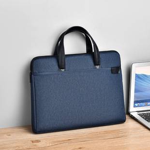 Factory Direct Sales Men's Briefcase 15.6inch Large Capacity Laptop Bag Meeting Bag Deli Laptop Bag Handbag