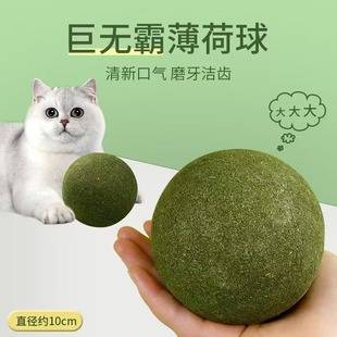 Catnip Ball, Extra-Large Cat Toy, Self-Entertainment, Boredom Relief, Cat Teaser Wand, Pet Toy, Teeth-Grinding Tool