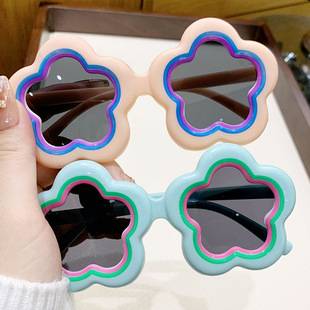 Baby Sunglasses Children Fashion Trendy Glasses Sunscreen Sunglasses for Boys and Girls Baby Cute Sunglasses 1-10 Years Old