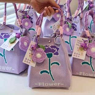 New trendy internet-famous handbag, commuter tote, large-capacity versatile fashion bag, handbag, knitted tote bag