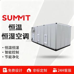 Storage Moisture-Proof Constant Temperature and Humidity Air Conditioning Direct Expansion Unit with Integrated Wheel Dehumidifier and Air Heat Pump Custom Equipment