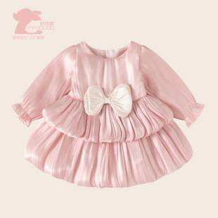 Cross-Border Autumn New Baby Clothes, Sweet Newborn Girl Romper Dress, Spring and Autumn Style One-Piece Dress
