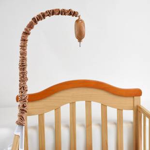 Imitation Wood Grain Music Box, Imitation Wood Grain Bed Bell Bracket, Crib Bell Bracket, Crib Bell Hanging Piano