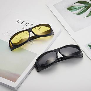 New Cycling Glasses Tv Sunglasses Windproof and Sandproof Labor Protection Glasses Night Vision Driving Glasses European and American Cross-Border Tv Sunglasses