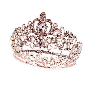 Daimei Jewelry Bridal Crown Tiara Birthday Crown Wedding Dress Accessories Princess Crown Jewelry Headband Wholesale