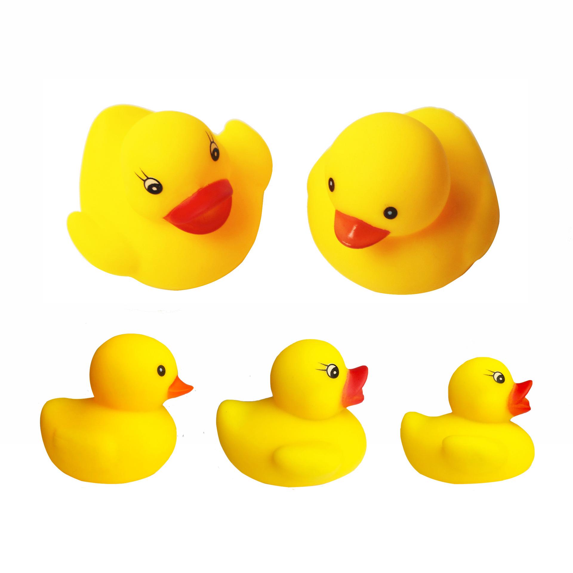 Beach TOY Water Play Little Yellow Duck Baby Bath TOY Vinyl Pinch Call Duck Animal Children's TOY TOY