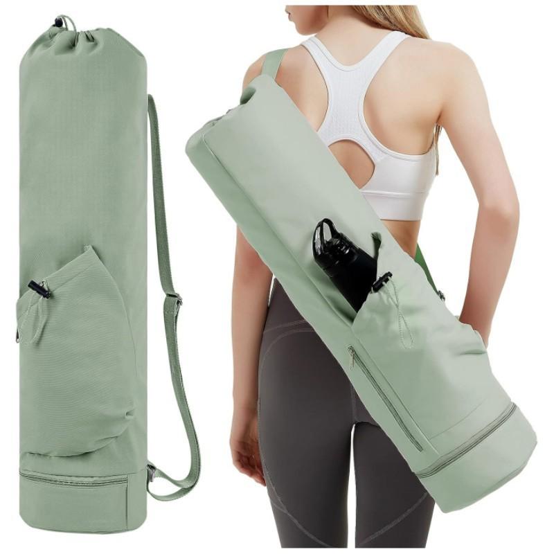 in stock Yoga Mat Bag with Water Bottle Pocket and Bottom Wet Bag Sport Yoga Mat Strap Multifunctional Storage Bag