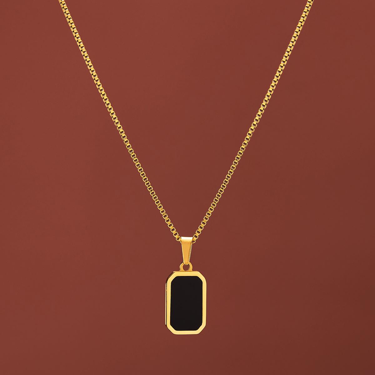 Hot-selling live-sale nothing brand titanium steel necklace women's light luxury niche high-end European and American fashion niche design pendant