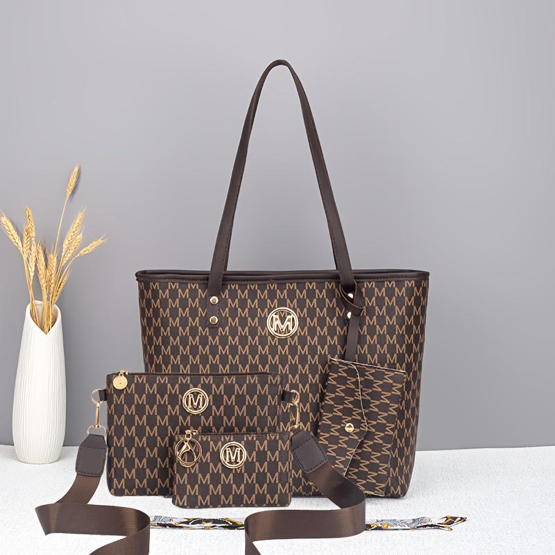 2026 Cross-Border Hot-Selling Simple Women's Commuter Tote Bag New Spring and Summer Trendy Fashion Large-Capacity Combination Set