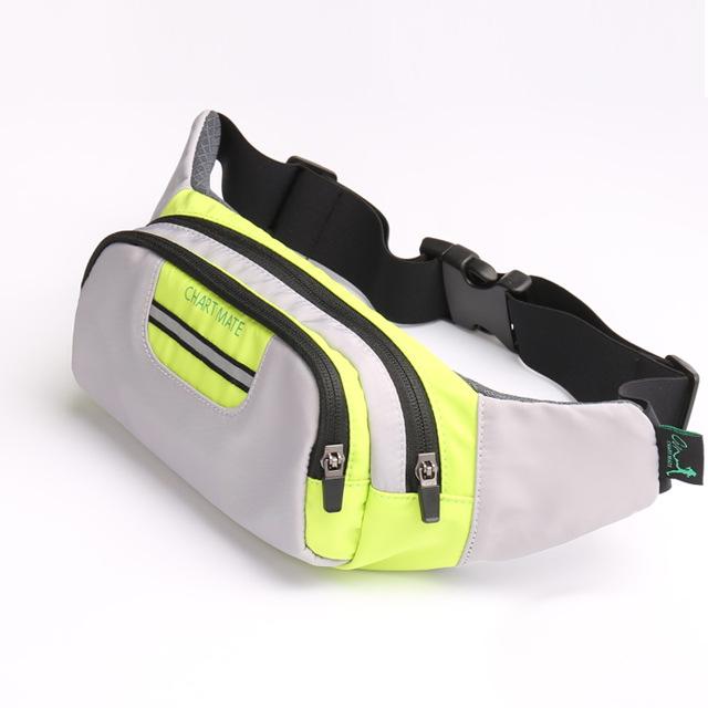 Men's and Women's Leisure Sports Cycling Outdoor Travel Waist Bag Waterproof Multi-Functional Large Waist Bag Business Change Cash Bag