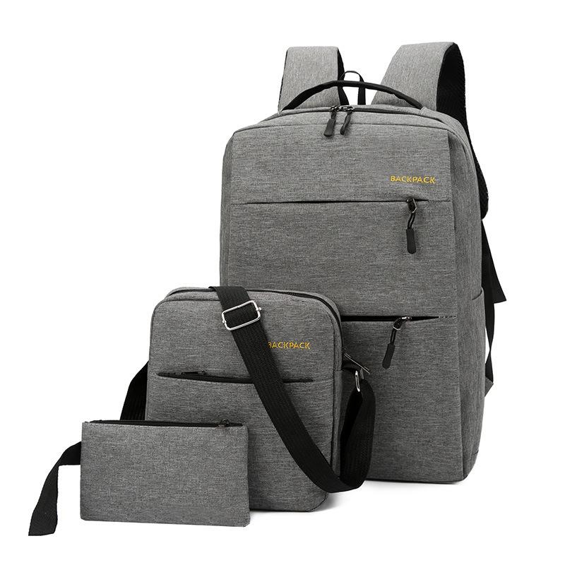 2025 Fashion Business Backpack Large Capacity Oxford Waterproof USB Charging Backpack Trendy School Bag Wholesale