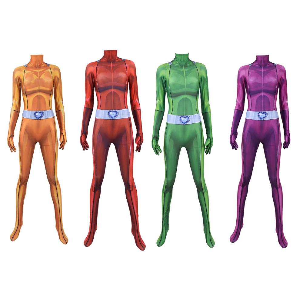 Halloween Cosplay Totally European and American Anime Girl Secret Service Mandy Costume