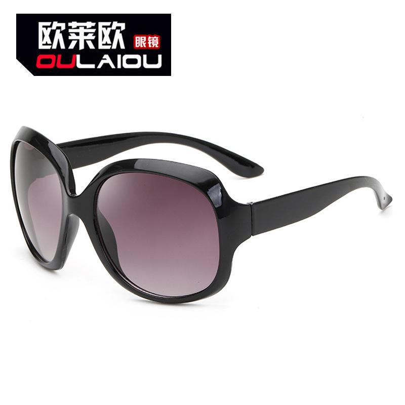 Oleo 3113 Trendyy Large-Frame Sunglasses for Women, Street Stall Sunglasses, Fashionable Anti-Uv Glasses