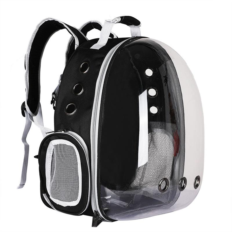 Cat bag pet backpack portable transparent space capsule pet bag outdoor cat supplies breathable backpack