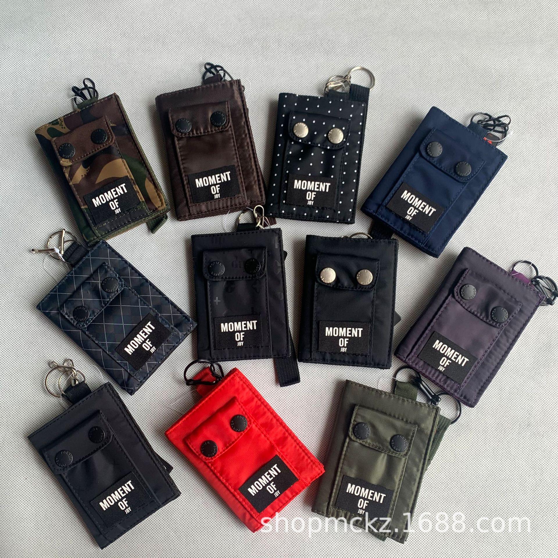 Nylon Cloth Men's 80% off Multi-Card Slot Velcro Wallet Card Holder Student Nylon Wallet