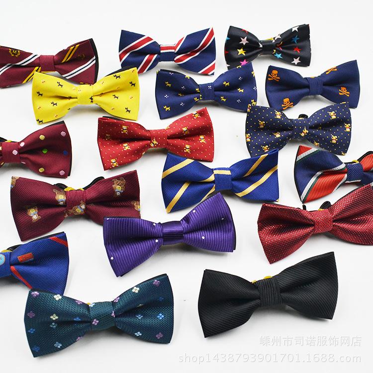 New Korean children's bow tie handsome tide treasure fashion baby cartoon bow tie wholesale custom