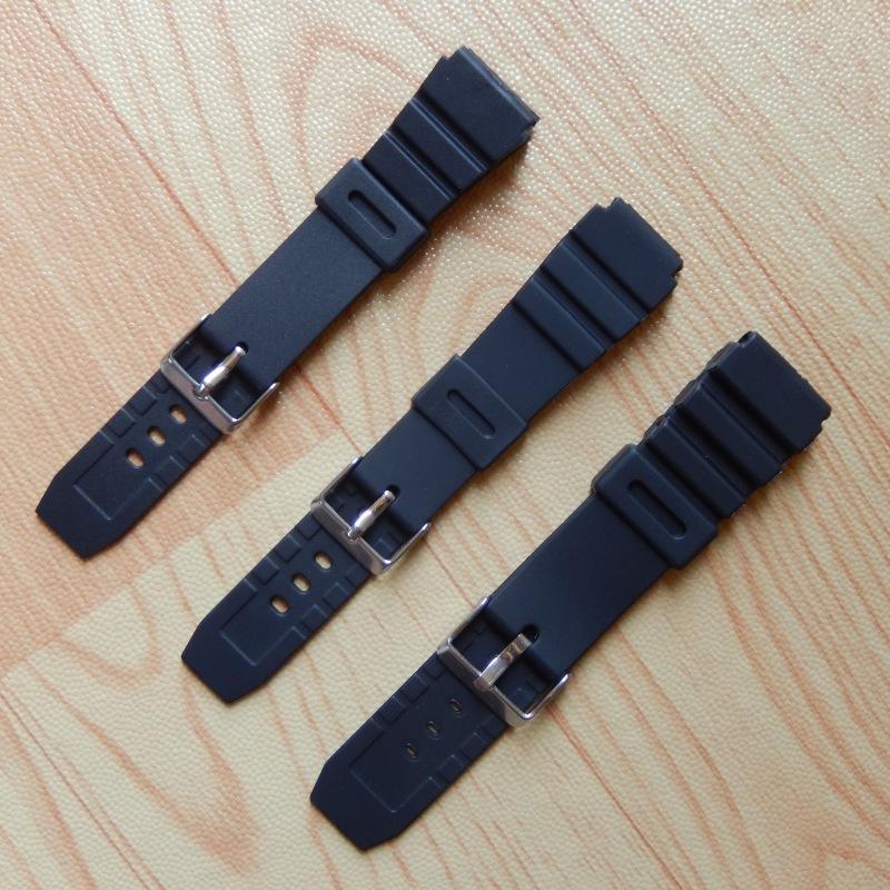 g shock long and short two sections with pin buckle plastic PU strap watch universal strap rubber bracelet accessories