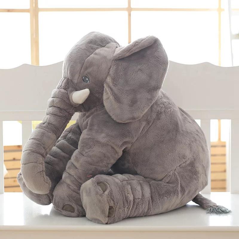 Popular Elephant Doll Wechat Same Style Plush Toy Soothing Pillow Sleeping Doll Baby Sleeping Doll Wholesale