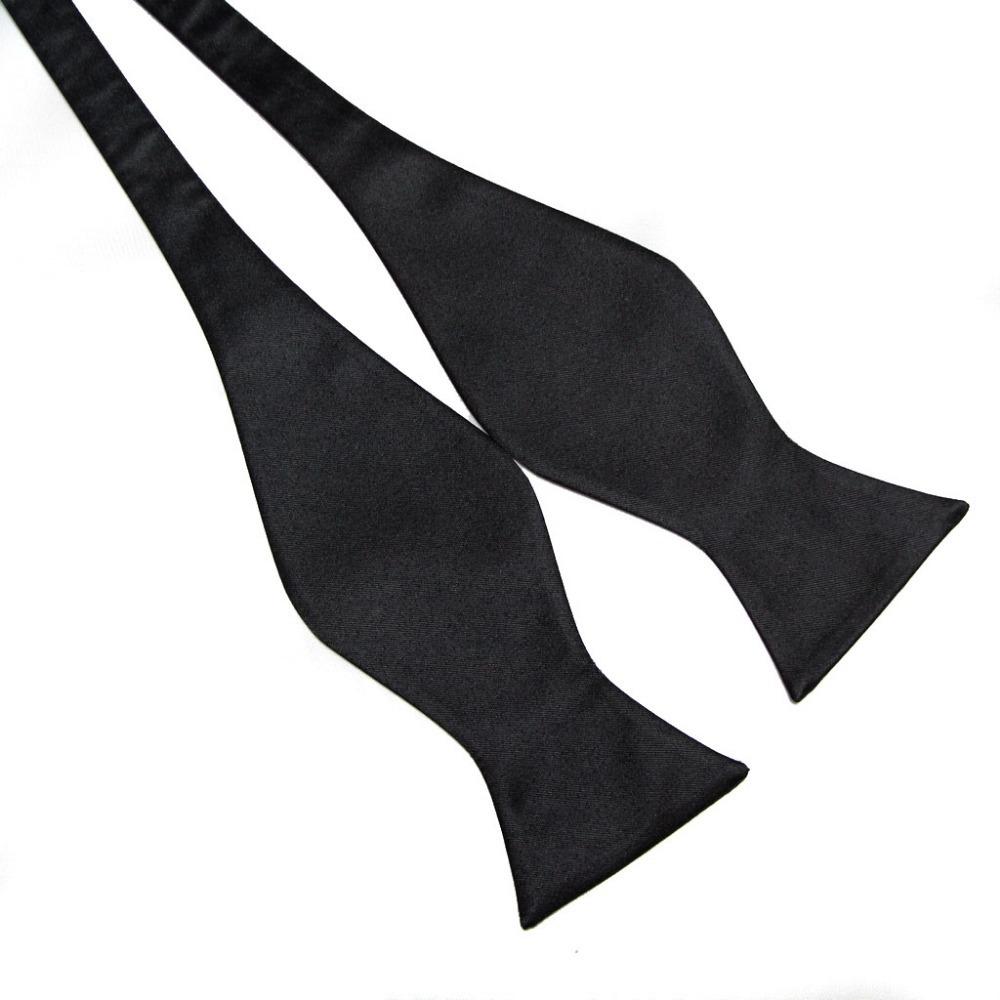 Men's Hand-Tied Bow Tie Banquet Gentleman Groom Wedding British Gourd Bow Tie Self Tie Bowtie