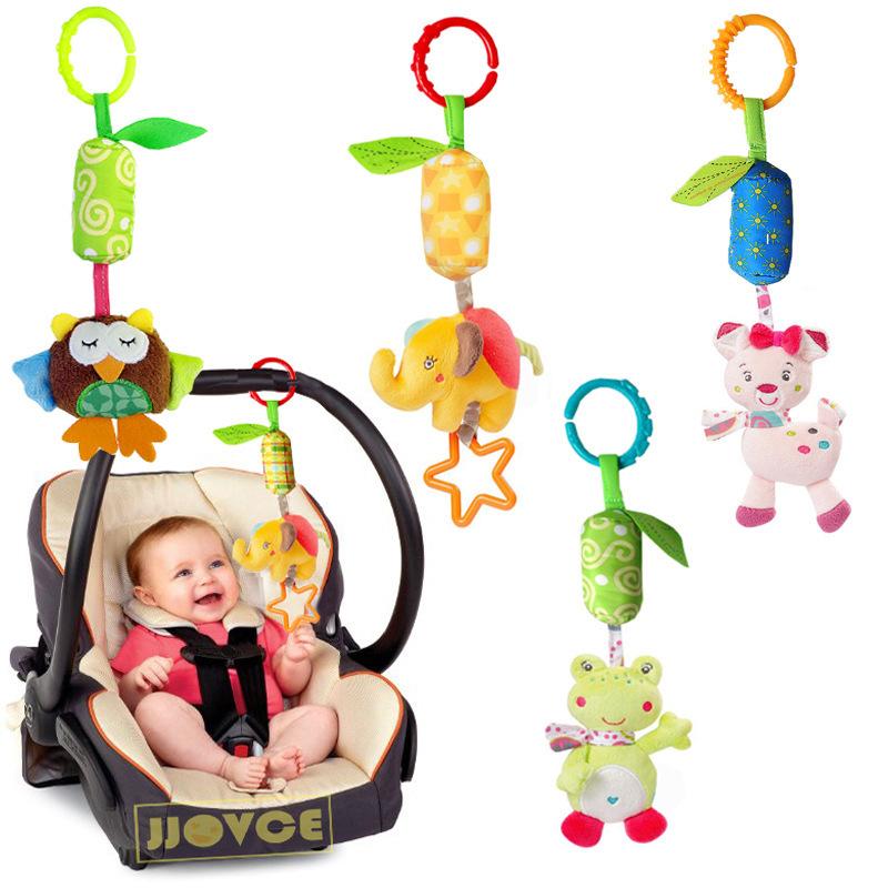 Jjovce Wind Chime Baby Stroller Pendant Bed Hanging Bed Surround Bedside Rattle Newborn 01 Year Old Baby Toy Bb Device