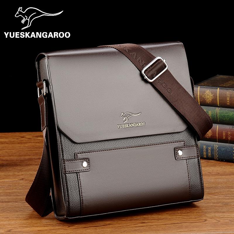 Yuesen Men's Handbag Men's Business Briefcase Backpack New Shoulder Crossbody Bag Office Bag Ha-063 Commuter