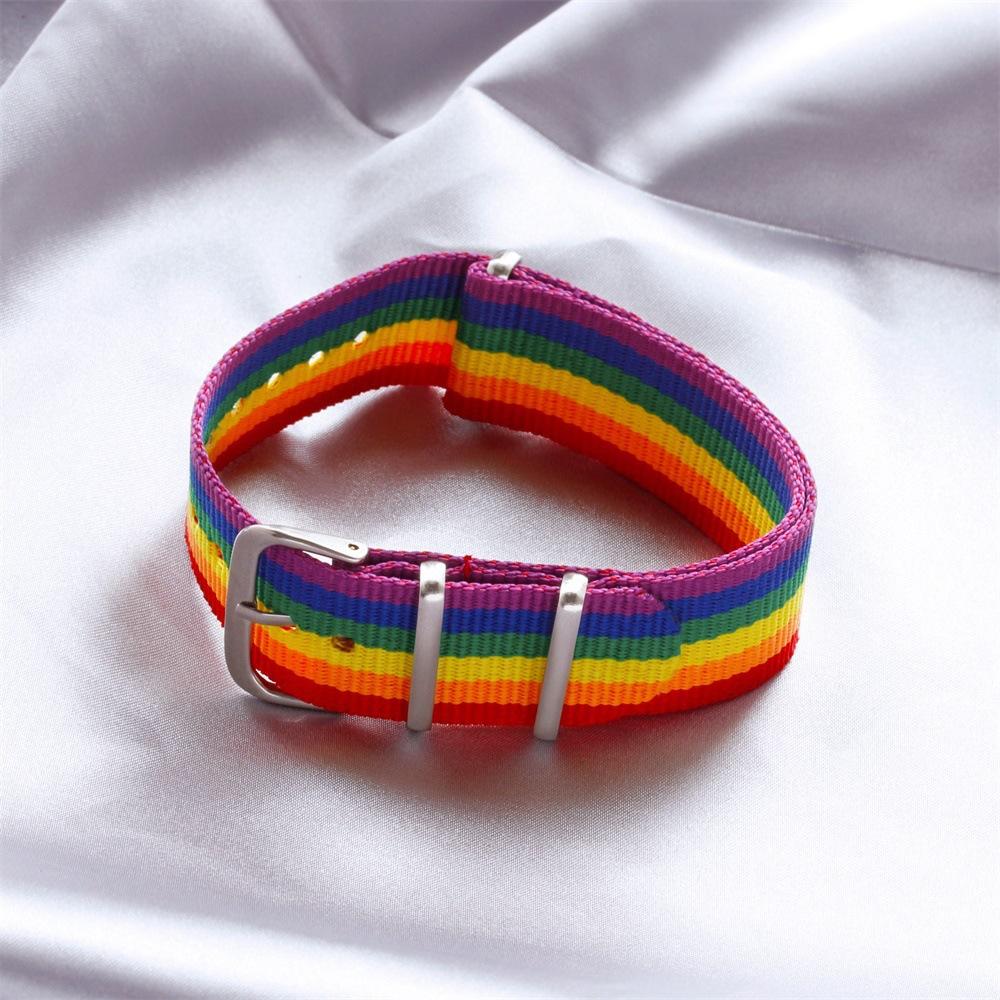 Hyun-Ya Style Rainbow Bracelet Rainbow Bracelet Rainbow Bracelet Colorful Girl's Heart Bracelet Ins
