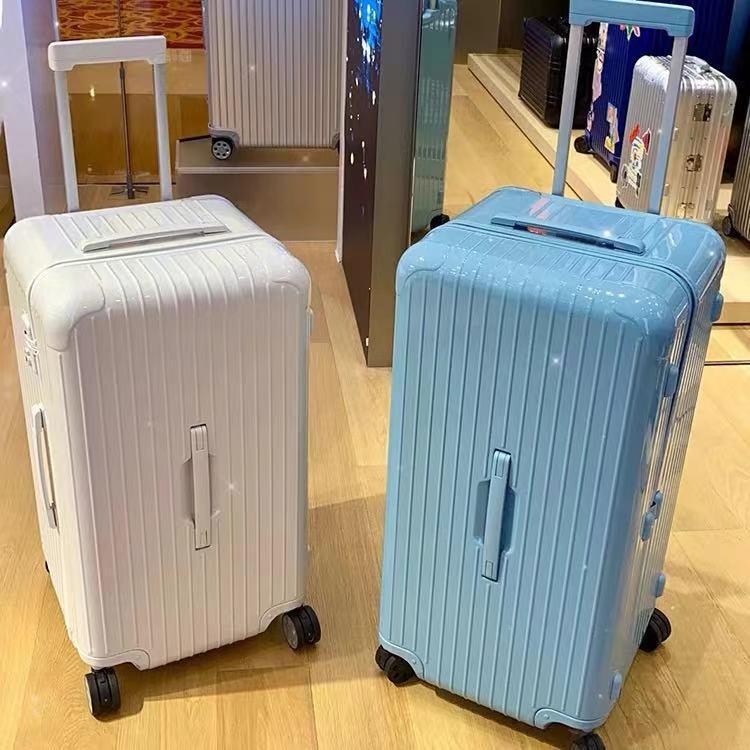 Star-Style Trolley Suitcase, Large Capacity, Durable Sports Luggage, Student Female Travel Suitcase, Thickened Male Suitcase, Wholesale Leather Suitcase