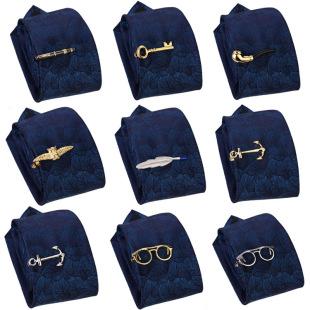 Factory Direct supply can produce new fun tie clip hot sale tie clip simple business tie clip