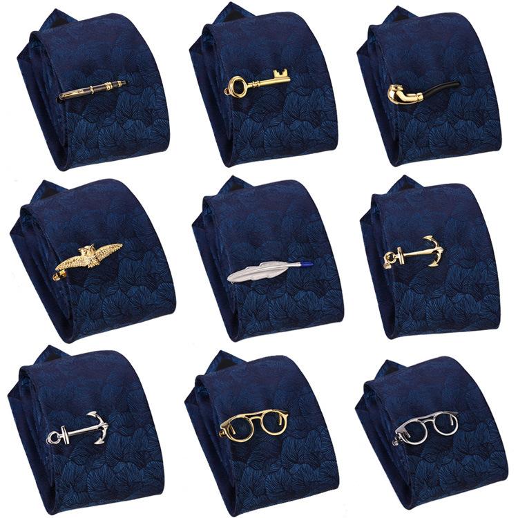 Factory Direct supply can produce new fun tie clip hot sale tie clip simple business tie clip
