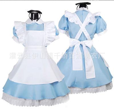 Halloween maid costume cosplay role play costume Alice cos costume maid soft girl Lolita dress