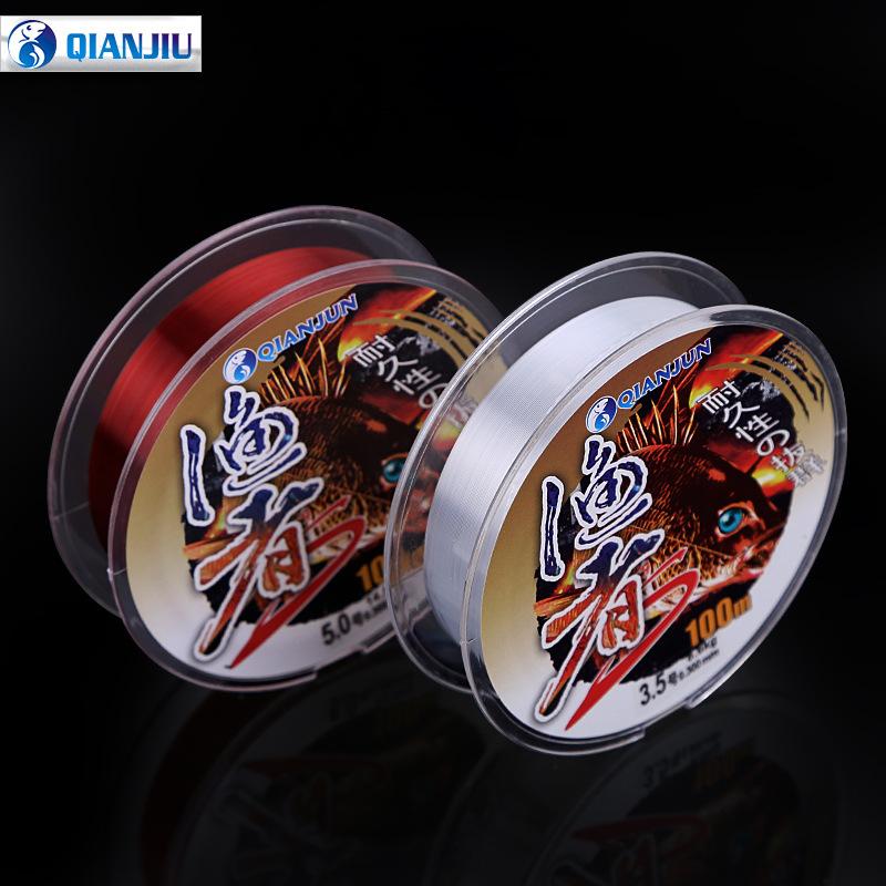 Fishing Line Manufacturer Long-Range Sea Rod Line Fishing Line 100m Strong and Soft Fishing Reel Throwing Line Wholesale Fishing Line