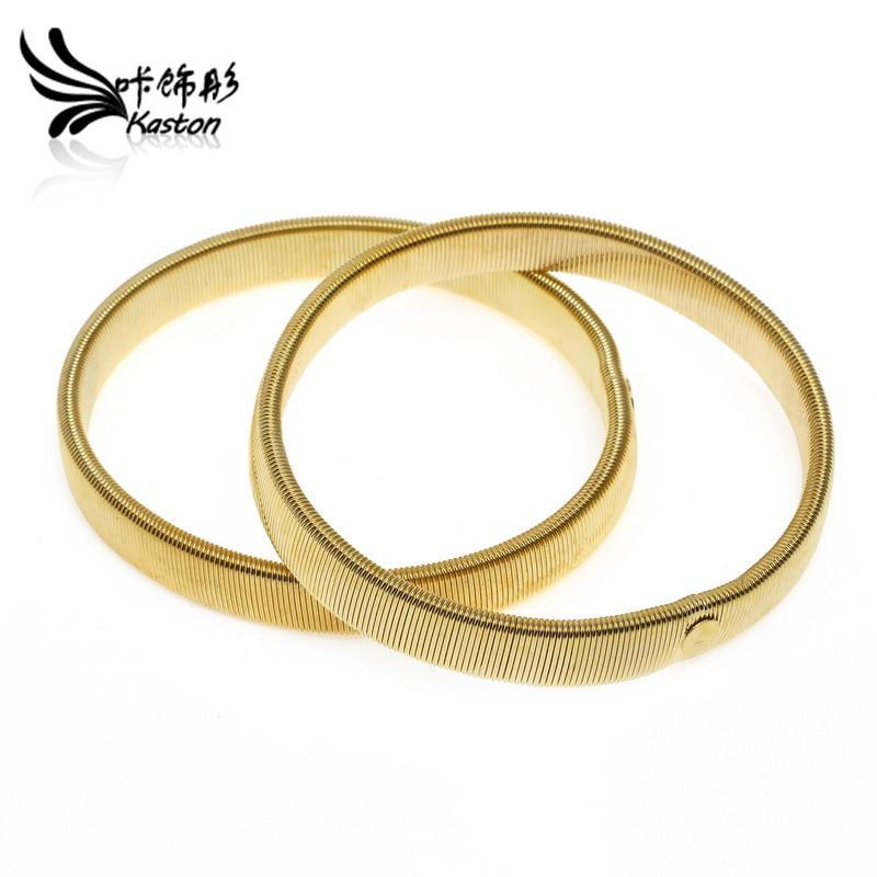 Kajiatong Spring Elastic Bracelet Arm Ring Fashion Men's Bracelet Shirt Cuff Home Supplies