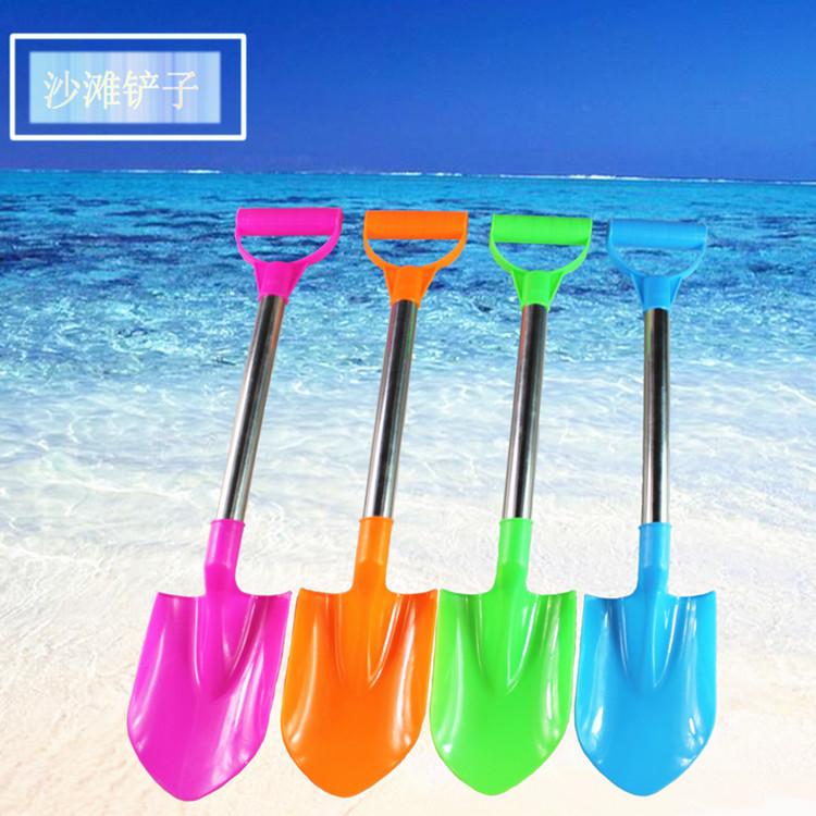 64cm large stainless steel beach shovel baby sand tool seaside attractions stall selling children's toys wholesale