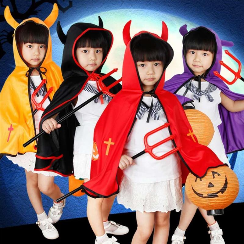 Halloween Cosplay Costumes, Props, Performance Outfits, Festival Performances, Devil Horns, Cloaks, Role-Playing
