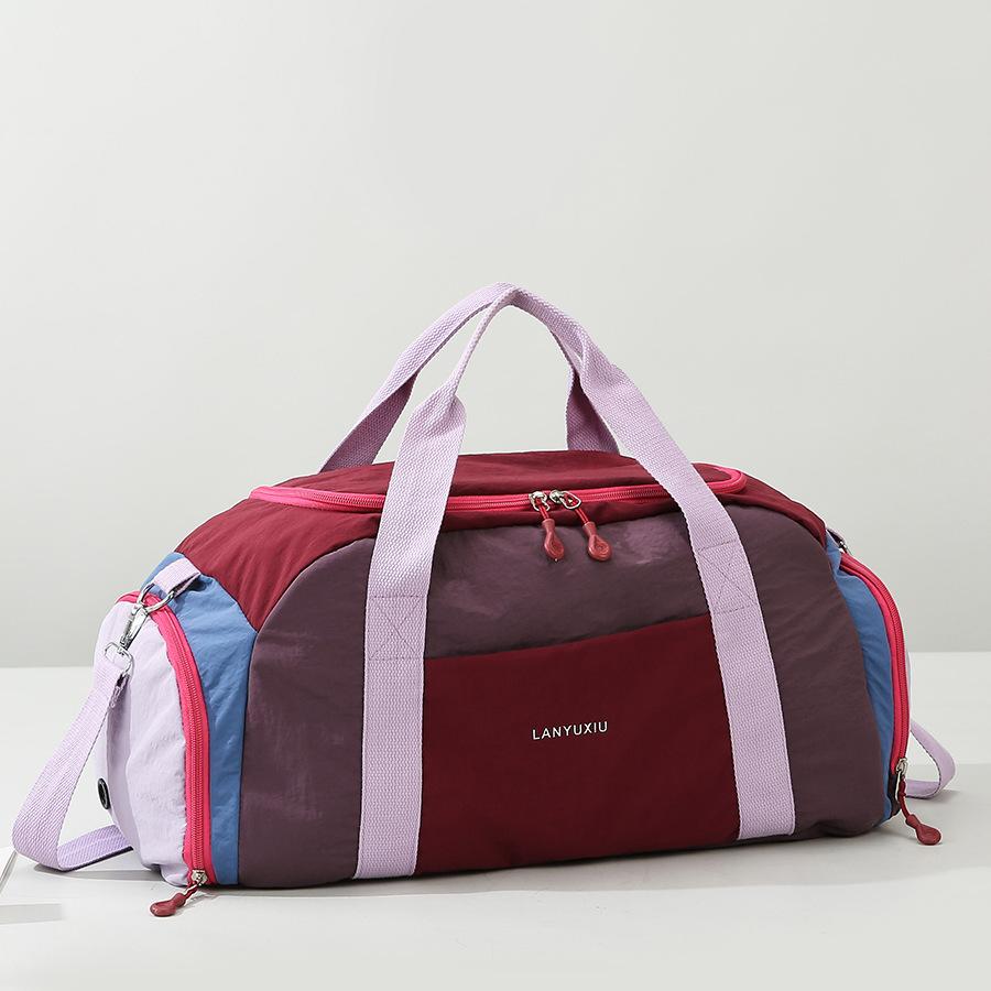 Wholesale Yoga Leisure Fitness Bag Dry and Wet Separation Large Capacity Outdoor Sports Travel Bag Trendy Portable Crossbody Bag
