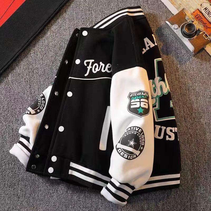 Boys' Jacket Coat Spring and Autumn 2025 New Handsome Fashionable Small Children's Baby Spring Baseball Clothes Tops