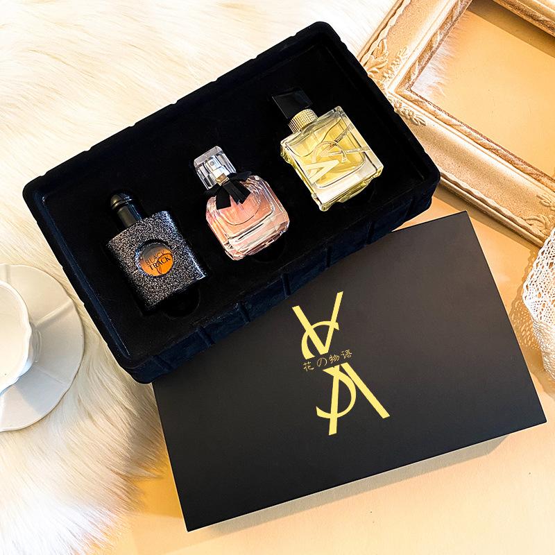 Flower Story Perfume Set - Fresh, Long-Lasting, Light Fragrance Women's Perfume Set Gift Box, Dropshipping Available