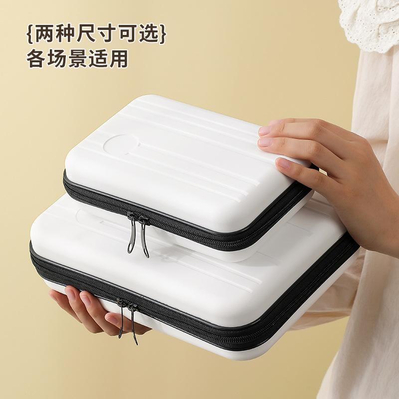 Korean Niche Pp Handbag Makeup Bag Wholesale Souvenir Small Mini Suitcase Storage Makeup Case Trendy