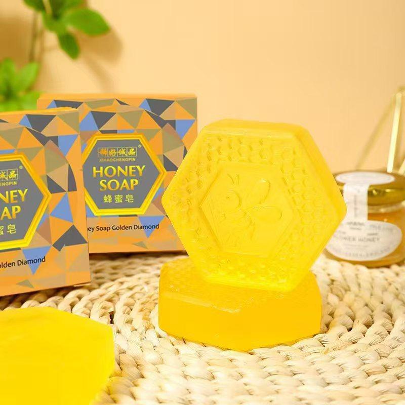 Honey Soap Face Soap Propolis Soap Handmade Soap Facial Cleansing Soap Bath Soap Mite Removal Natural Essential Oil Soap